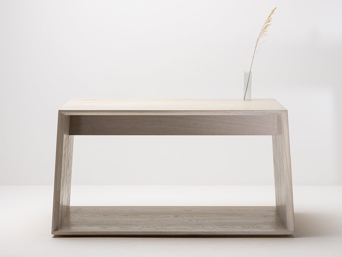 Table basse Anouk en chêne blanc - Bois Français et finition naturelle