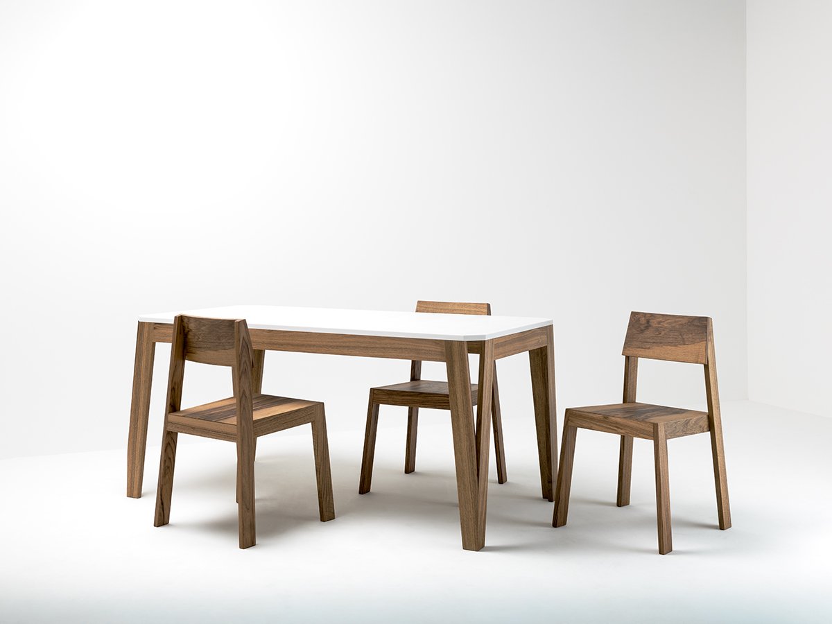 Chaise PilPil en noyer - Meubles 100% éco-conçus en France