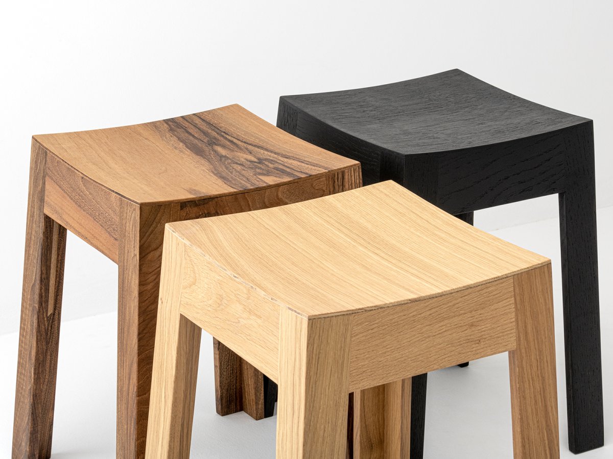 Petit tabouret en bois personnalisable - MinilWak