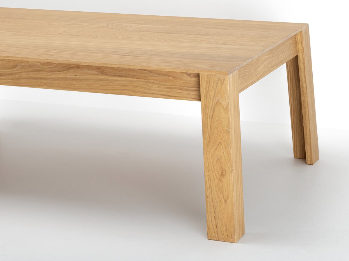 Table basse Aix en chêne sur mesure - Conçue et fabriquée dans notre atelier