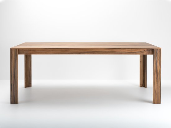 Table sur mesure en noyer made in France - Elmar