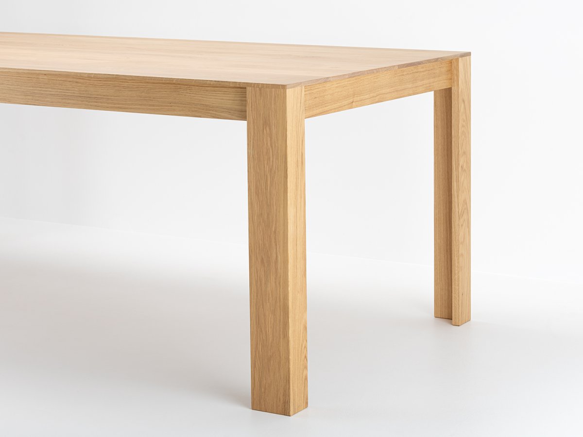 Table en chêne sur mesure écodesign certifié PEFC -  Elmar