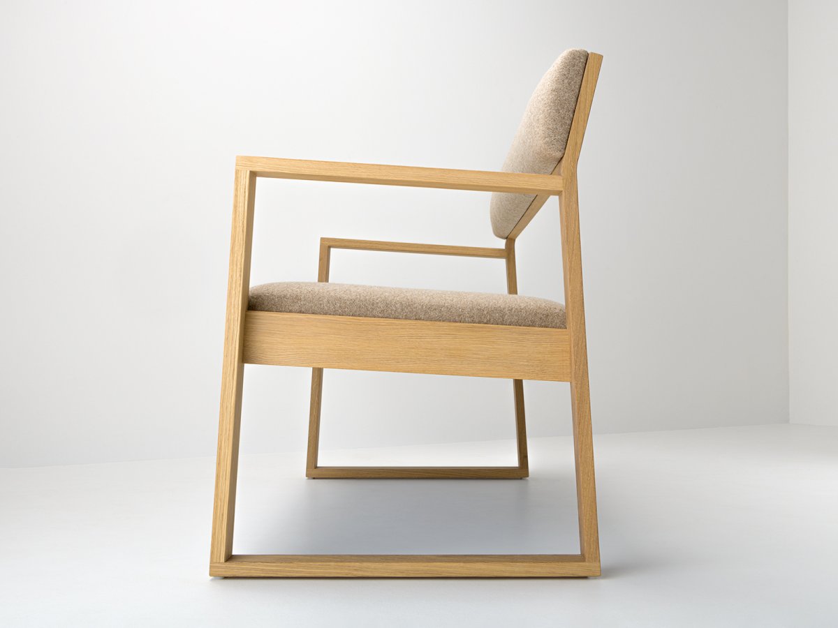 Banc Aix 180 cm en chêne - Design écologique et durable