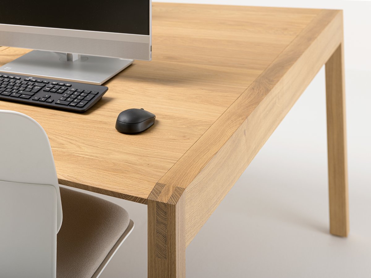 Bureau Devin en chêne - mobilier éco-responsable