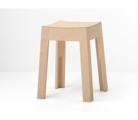 Tabouret bas sur mesure en hêtre - MiniWak