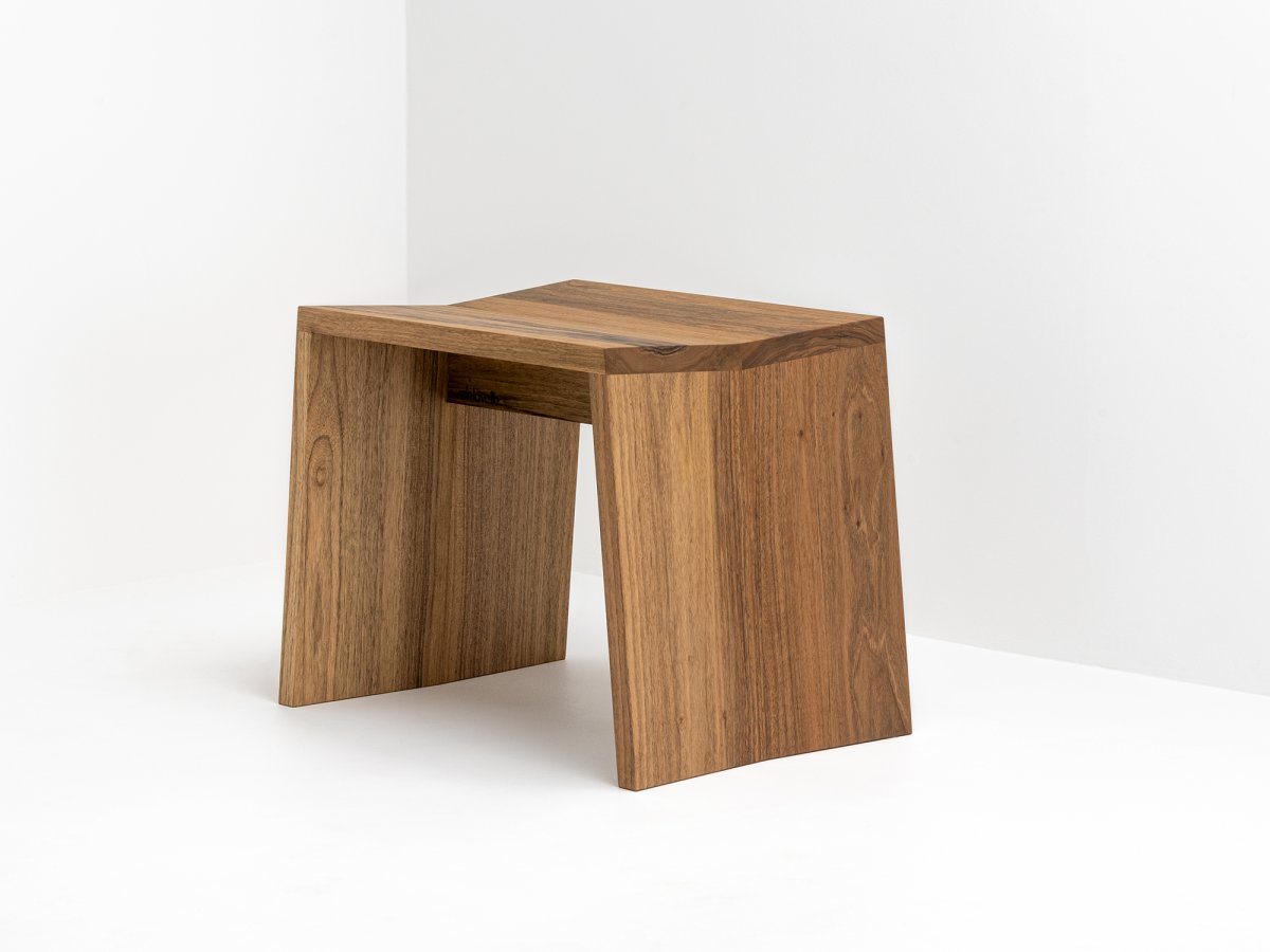 Banc en bois massif d'entrée fabriqué en France - PAP