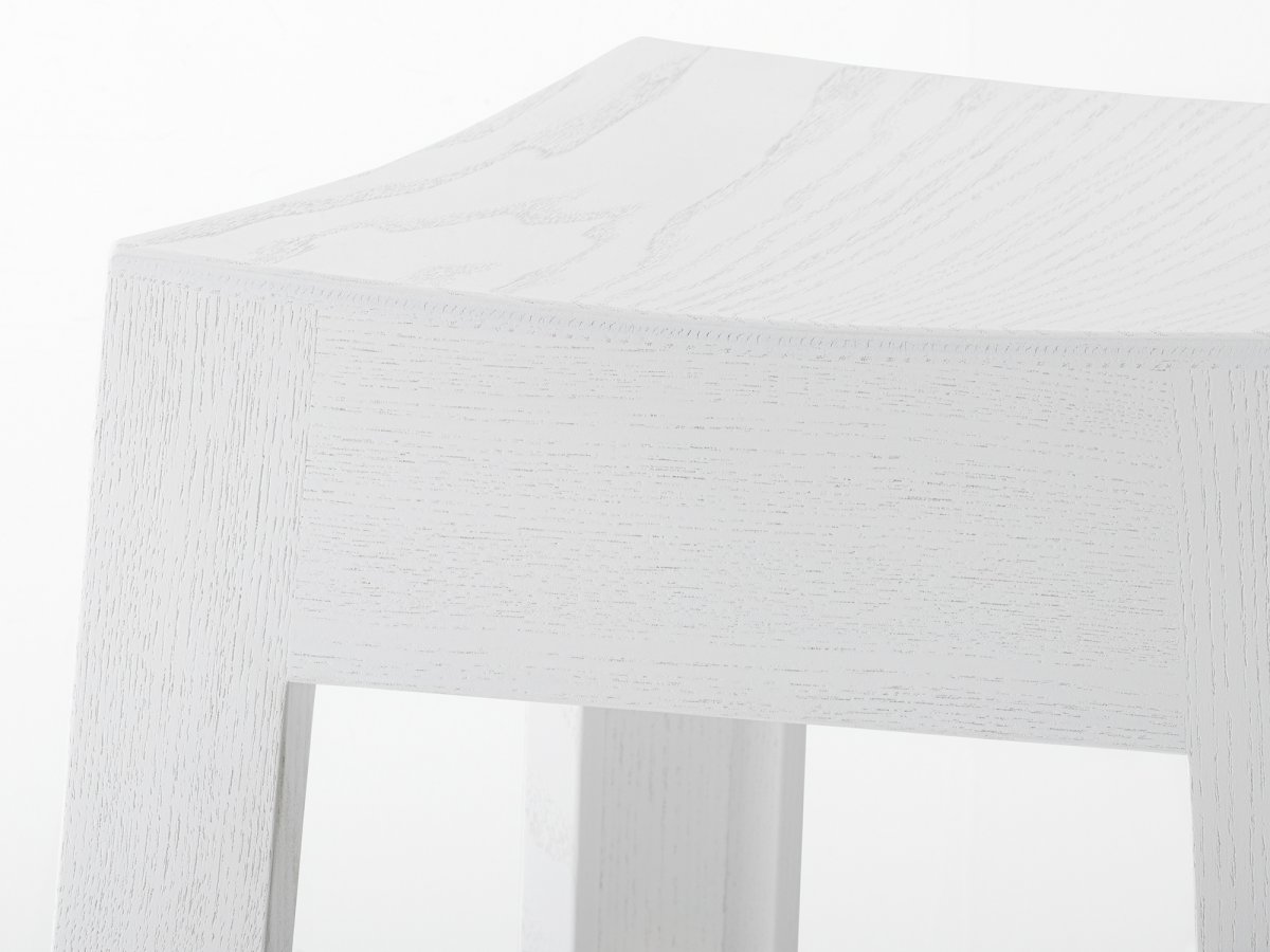 Tabouret de bar blanc plusieurs coloris au choix- Wak