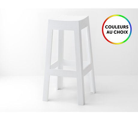 Tabouret en bois de bar ou de cuisine sur mesure 100% personnalisable