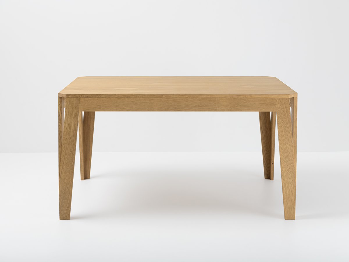 Table Moderne en Chêne Massif - Fabrication Artisanale - MéliMélo