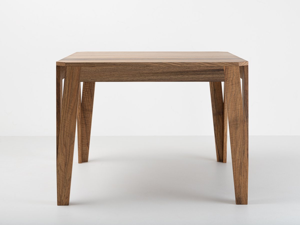 Table Design en Bois Massif - MéliMélo en noyer