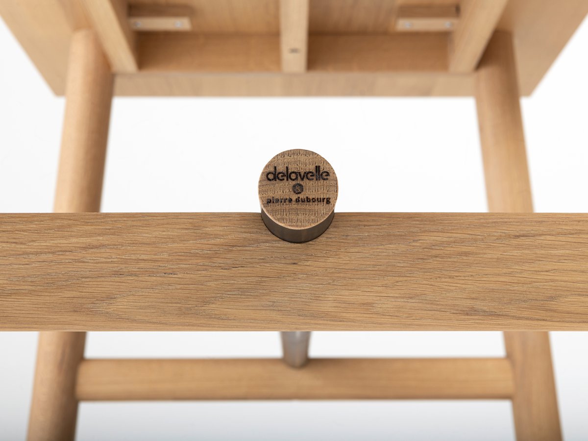 Table sur mesure signée par le designer Pierre Dubourg- Ostal