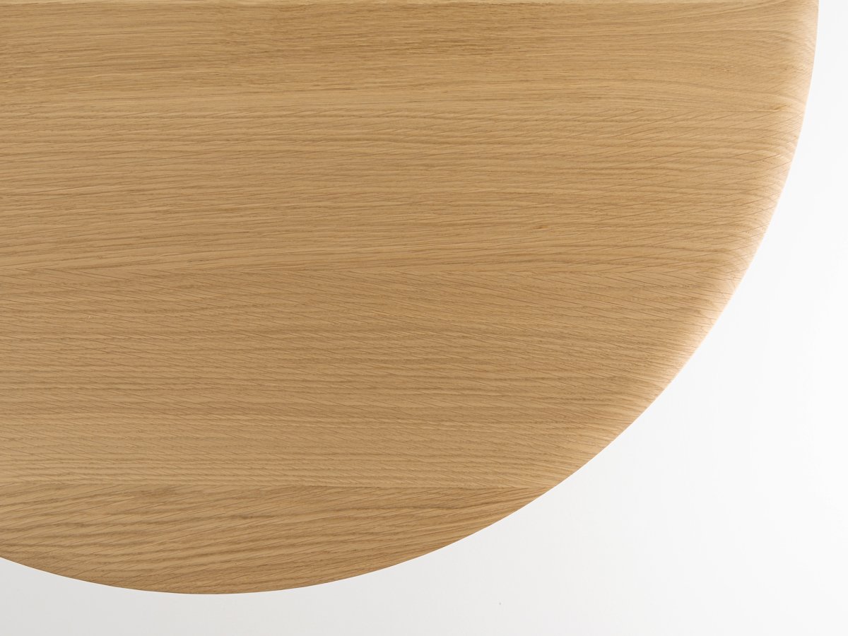 Table haute ronde en bois massif - Bistronome