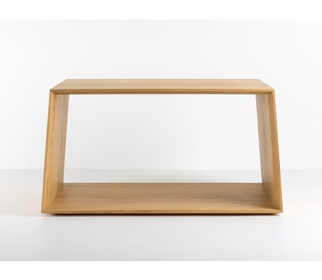 Table Basse en Chêne massif 100% - Made in France - Grand modèle l.80 x p.60 x h.45 cm.