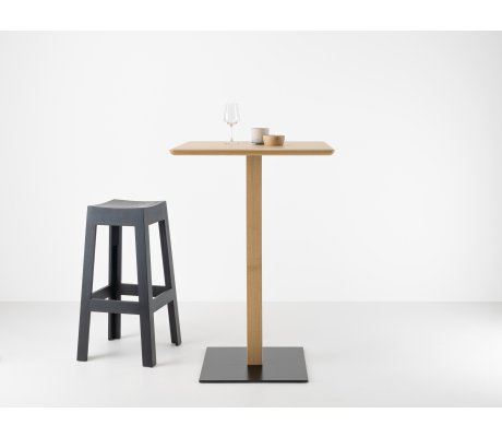 Table haute pour bars en bois massif 105 cm – Bistronome