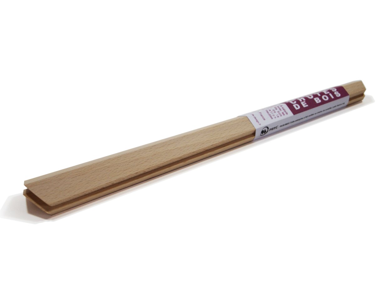 Couverts à salade en bois design en hêtre