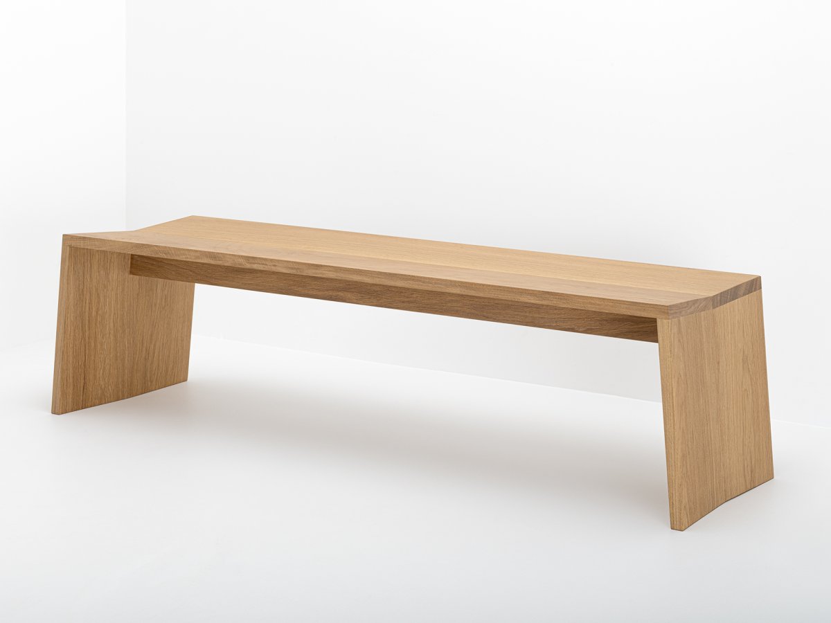 Grand banc en bois 240 cm design