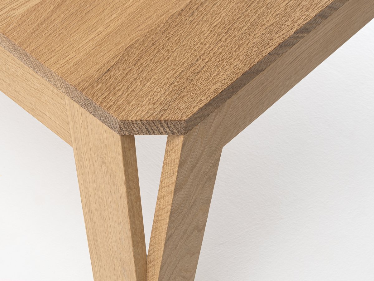 Piètement de table basse MÉLIMÉLO en chêne massif